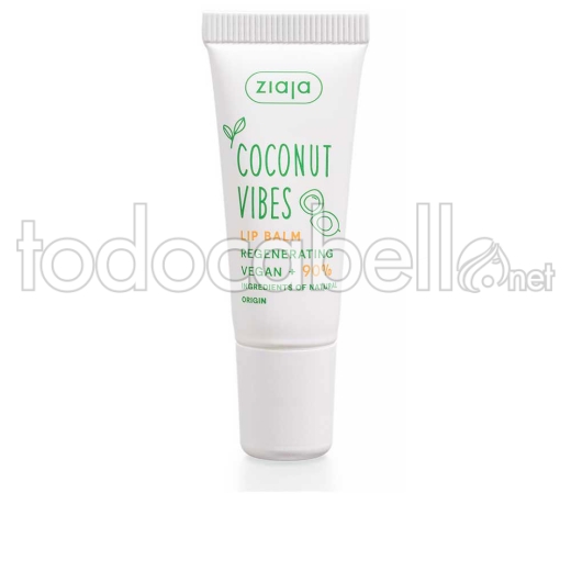 Ziaja Coconut & Orange Vibes Bálsamo Labial Regenerador 10 Ml