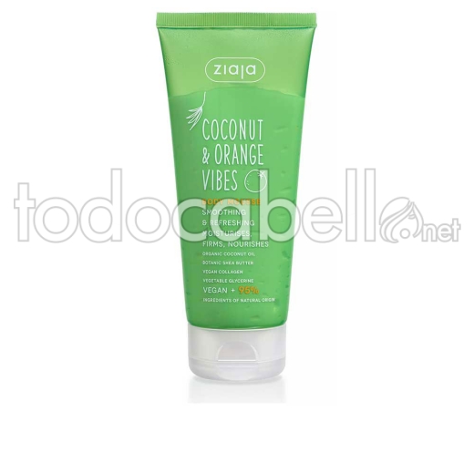 Ziaja Coconut & Orange Vibes Mousse Corporal Suavizante Y Refrescante 200 Ml