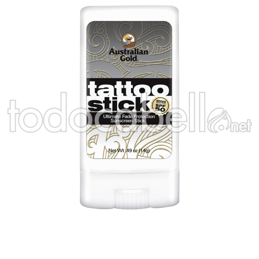 Australian Gold Tattoo Stick Spf50+ Sun Screen Stick 15 Ml