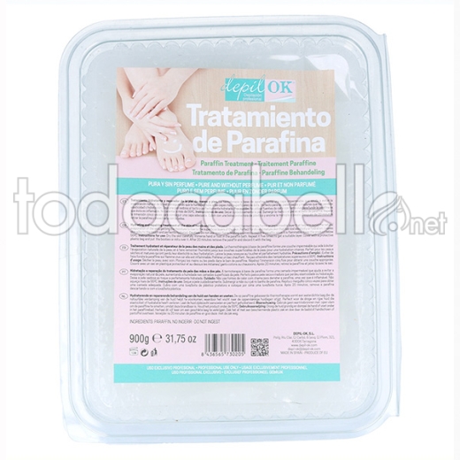 Depil Ok Parafina Tratamiento Natural 900gr