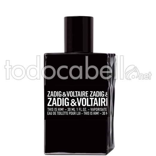 Zadig &amp; Voltaire This Is Him!  EDT 30ml Vapo