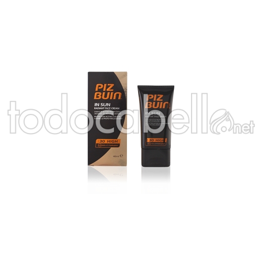 piz buin radiant face cream spf 15