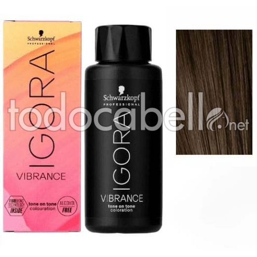 Schwarzkopf Demi-Permanent Dye Igora Vibrance 4-0 medium chestnut 60ml