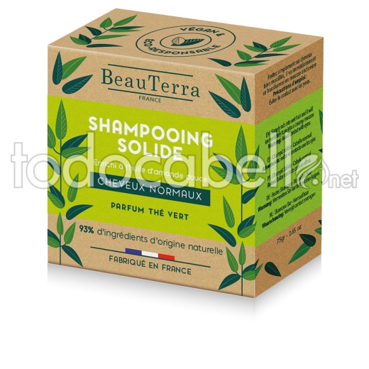 Beauterra Solide Champú Té Verde 75gr