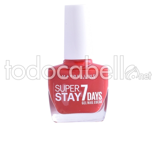 Maybelline Superstay Nail Gel Color ref 008-passionate Red