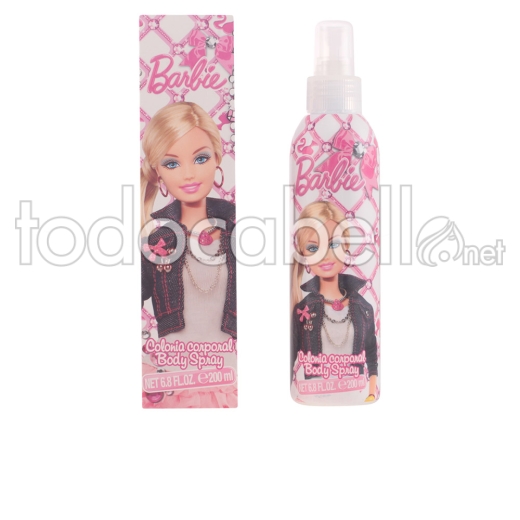 Cartoon Barbie Pink Edc Body Spray 200 Ml