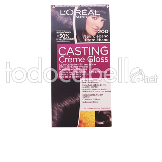 L'oréal Paris Casting Creme Gloss ref 200-negro ébano