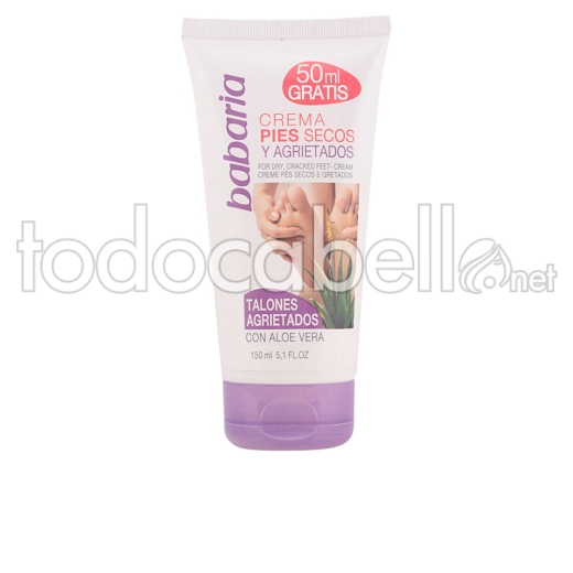 Babaria Para Pies Crema Secos/agrietados 150 Ml