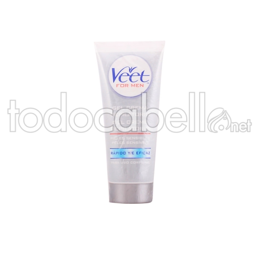 Veet Veet Men Gel Crema Depilatoria Piel Sensible 200 Ml