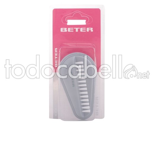 Beter Double Nail Brush, Nylon Spikes ref grey 1pc