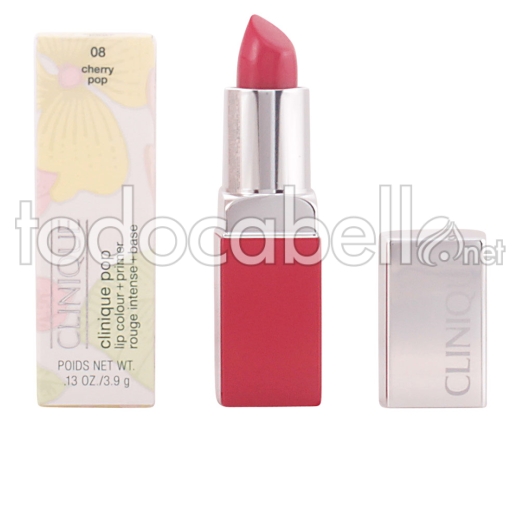 Clinique Pop Lip Colour + Primer ref 08-cherry Pop 3,9 Gr