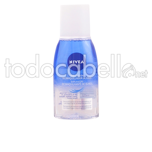 Nivea Visage Desmaquillador Ojos Waterproof Doble Acción 125 Ml