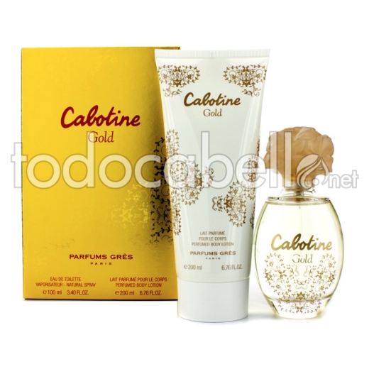 Gres Cabotine Gold 100ml V Edt+b.l.200ml