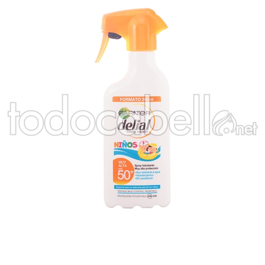 Garnier Niños Leche Protectora Hidratante Pistola Spf50+ 300 Ml