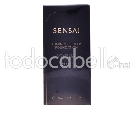 Kanebo Sensai Luminous Sheer Foundation Spf15 ref 206-brown Beig 30 Ml