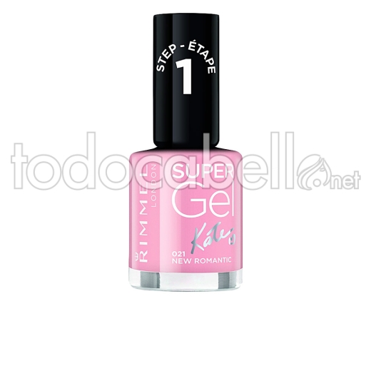 Rimmel London Kate Super Gel Nail Polish ref 021-new Romantic