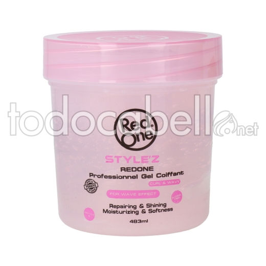 Red One Gel Fijador Curl Wave 483ml