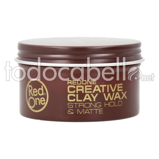 Red One Creative Clay Wax Strong Hold Matte 100 Ml