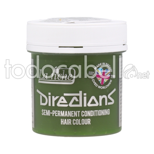 La Riche Directions Semi Permanent Hair Color Fluorescent Green Acondicionador 88 Ml