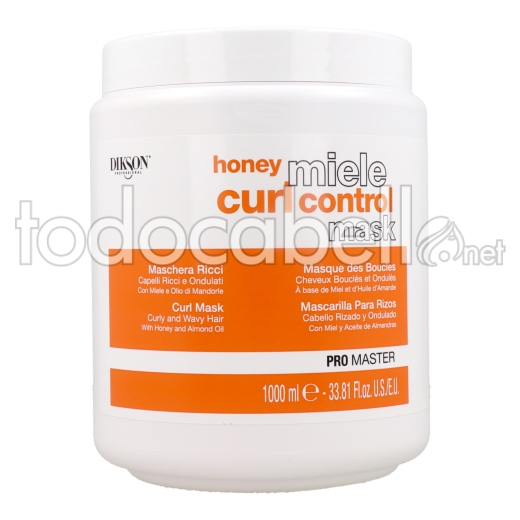 Dikson Promaster Honey Miele Curl Control Mascarilla 1000 Ml