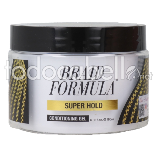 Ebin New York Braid Formula Super Hold Gel Acondicionador 180 Ml