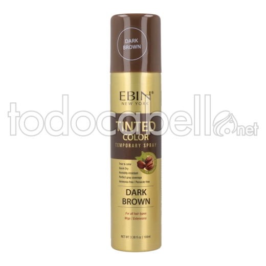 Ebin New York Tinted Color Dark Brown Spray 100 Ml