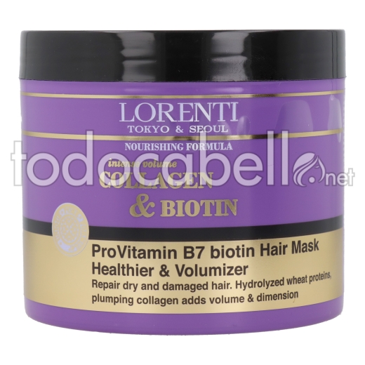 Lorenti Collagen & Biotin Hair Mascarilla 500 Ml