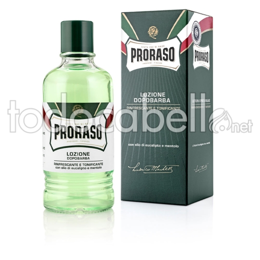 Proraso Profesional After Shave Loción Con Alcohol Eucalipto-mentol 400 Ml