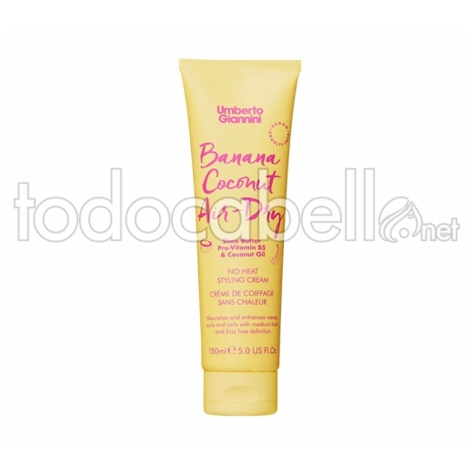 Umberto Giannini Banana Butter Crema de Peinado 150ml