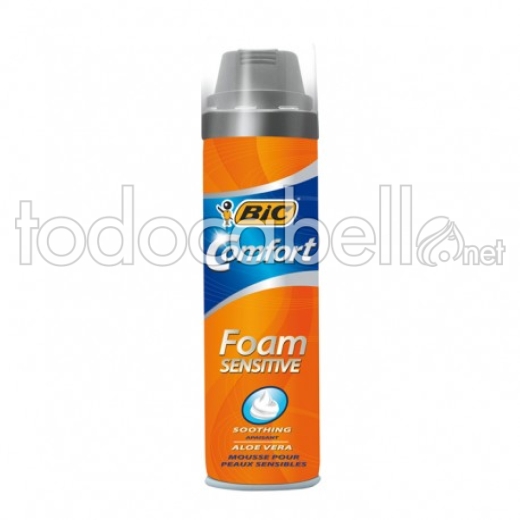 Bic Comfort Foam Sensitive. Shaving foam 250ml