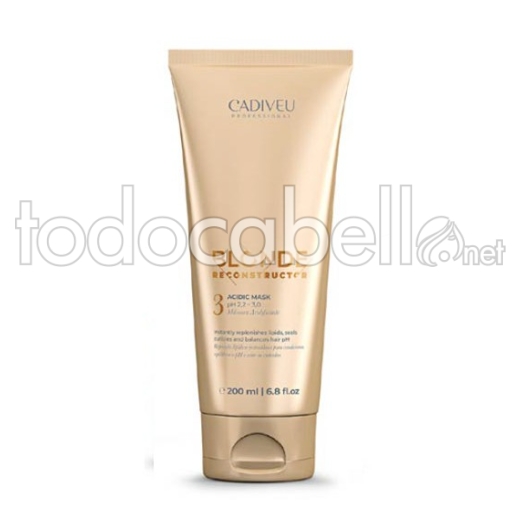 Brasil Cacau Blonde Reconstrutor 3 Adicic Mascarilla Ph 2,2-3,0 200ml