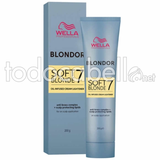 Wella Blondor Soft Blonde Lightening cream 200gr