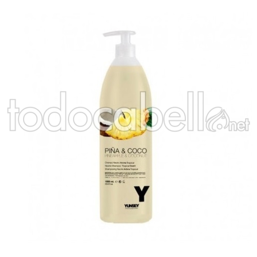 Yunsey Champú Neutro Aromático Piña-Coco 1000ml