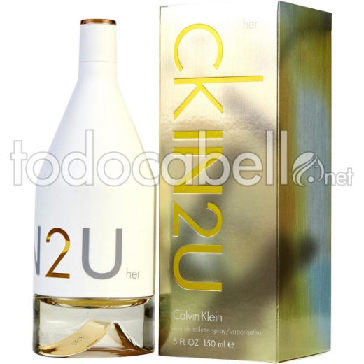 CALVIN KLEIN CKIN2U WOMAN EDT 150 ml