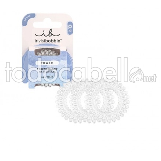 Invisibobble Power Crystal Clear 3 U