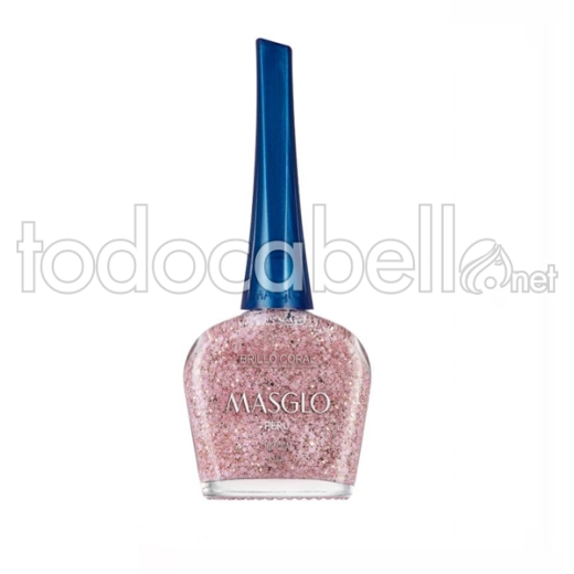 Masglo Esmalte de Uñas Brillo CORAL 13,5ml