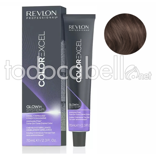 Revlon Dye Revlonissimo Color Excel 5.24 Light Brown Irised Copper 70ml