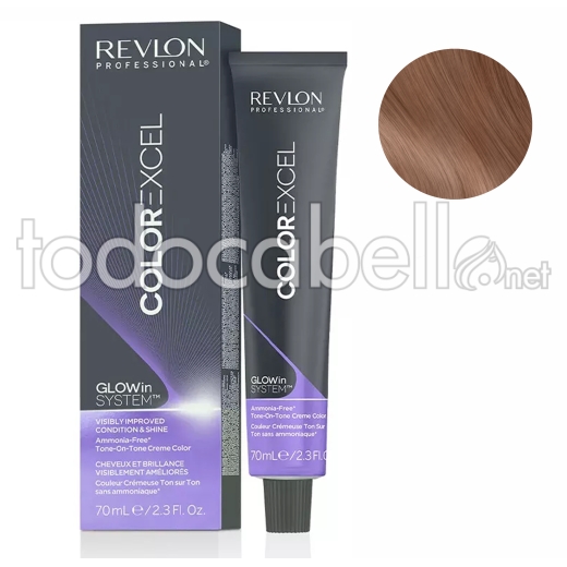 Revlon Dye Revlonissimo Color Excel 7.43 Golden Coppery Blonde 70ml