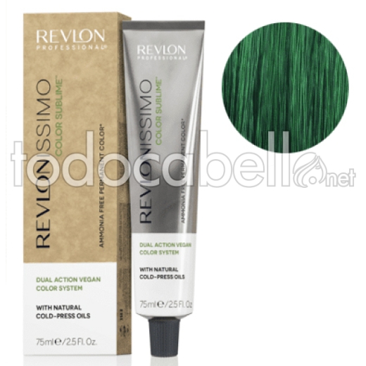 Revlon Tinte Revlonissimo Color Sublime VEGANO 077 Verde 75ml