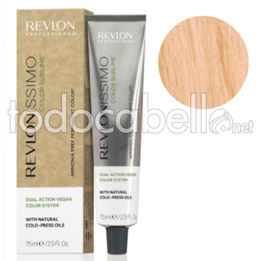 Revlonissimo Color SUBLIME VEGAN  10.3 Rubio Dorado Clarísimo "Ammonia Free" 75ml