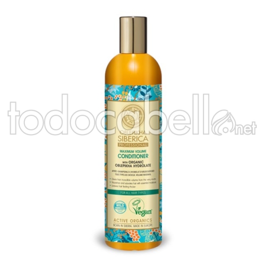 Natura Siberica Acondicionador Máximo volumen 400ml