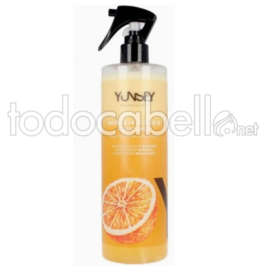 Yunsey Acondicionador Naranja Dulce y Cúrcuma Bifásico 500ml