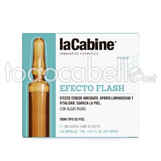 La Cabine Ampollas Efecto Flash 10 X 2ml