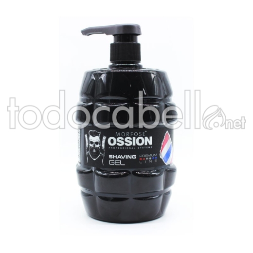 Ossion Shaving Gel de Afeitado 3 en 1 1000ml