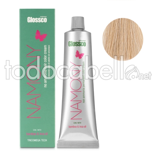 Glossco NAMONY Tint without ammonia nº 10.1  Extra Light Blonde Ash 100ml