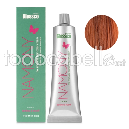 Glossco NAMONY Tint without ammonia nº 7.44 Intense Copper  100ml