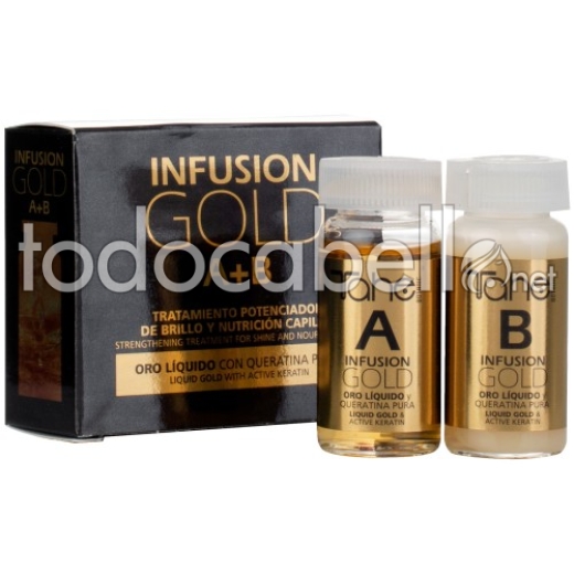 Tahe Infusion Gold A + B Shine Booster Treatment 2x10ml.