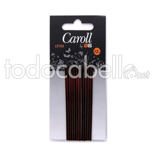 Caroll.  Clip  EXTRA 7cmwith brown ball