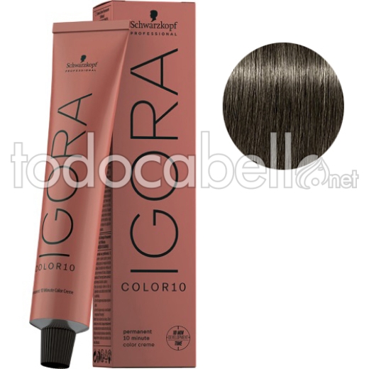 Schwarzkopf Tinte Igora COLOR10 7-1 Rubio Medio Ceniza 60ml