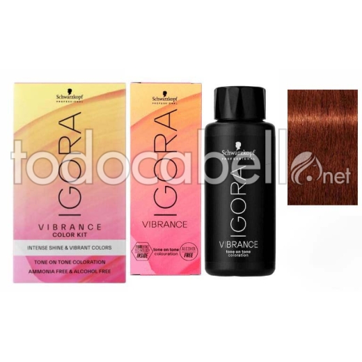 Schwarzkopf Demi-Permanent Dye Igora Vibrance 6-78 blond dark red copper 60ml